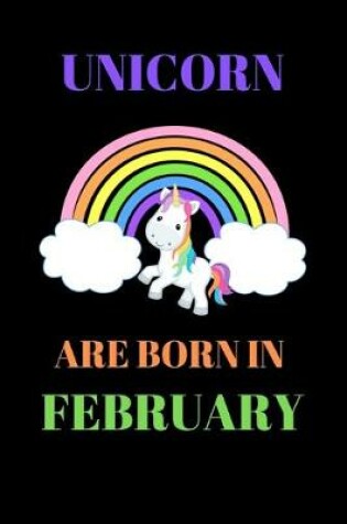 Cover of unicorn are born in February