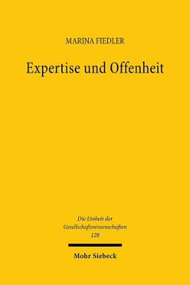 Book cover for Expertise und Offenheit