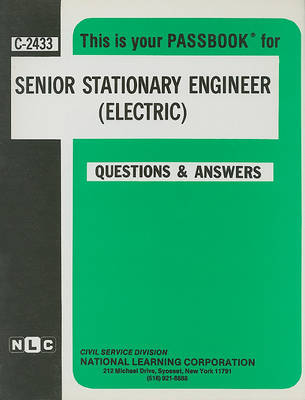 Book cover for Senior Stationary Engineer (Electric)