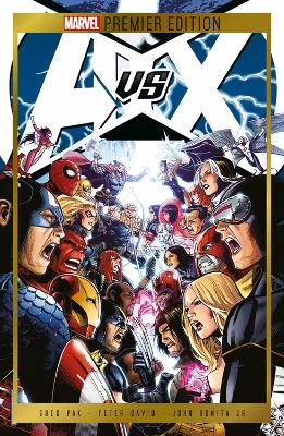 Book cover for Marvel Premium: Avengers Vs. X-men