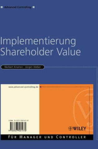 Cover of Implementierung Shareholder-Value