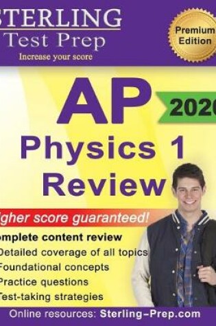 Cover of Sterling Test Prep AP Physics 1 Review