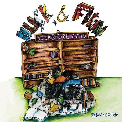 Book cover for Huck & Finn, Bookstore Cats