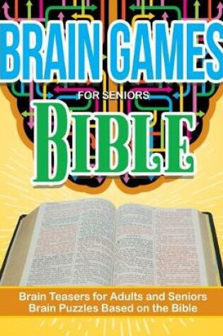 Cover of Bible Puzzle Brain Games for Seniors