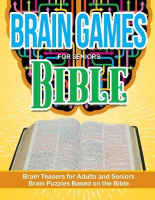 Book cover for Bible Puzzle Brain Games for Seniors