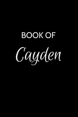 Book cover for Book of Cayden