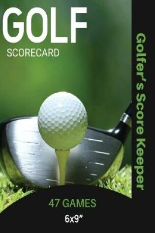 Cover of Golf Scorecard Journal
