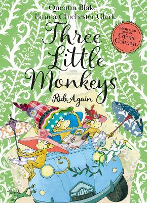 Book cover for Three Little Monkeys Ride Again