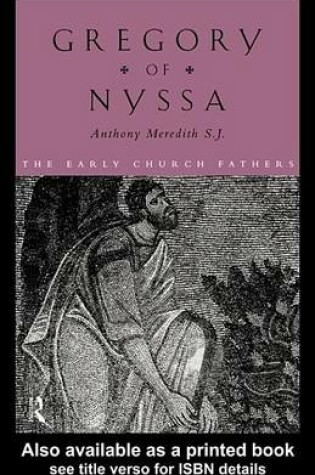 Cover of Gregory of Nyssa