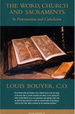 Cover of The Word,Church and Sacraments in Protestantism and Catholicism