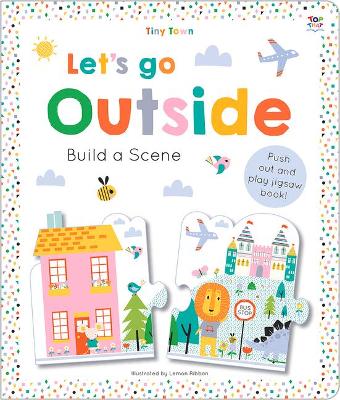 Book cover for Tiny Town Let's Go Outside