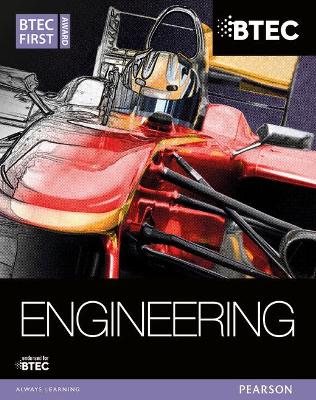 Book cover for BTEC First Award Engineering Student Book