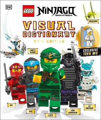 Book cover for LEGO NINJAGO Visual Dictionary New Edition