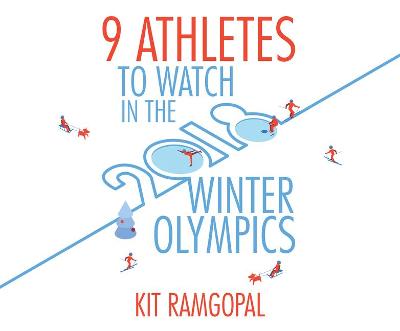 Book cover for 9 Athletes to Watch in the 2018 Winter Olympics