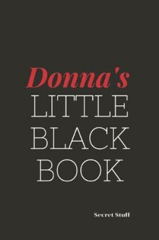 Cover of Donna's Little Black Book
