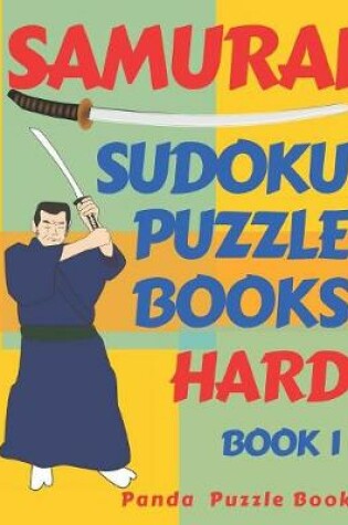 Cover of Samurai Sudoku Puzzle Books - Hard - Book 1