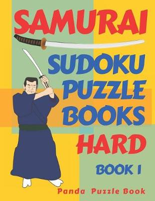 Book cover for Samurai Sudoku Puzzle Books - Hard - Book 1