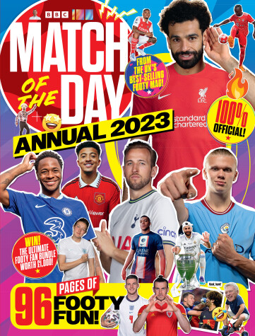 Book cover for Match of the Day Annual 2023