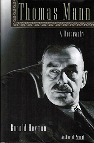 Cover of Thomas Mann