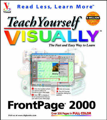 Book cover for Teach Yourself FrontPage 2000 Visually