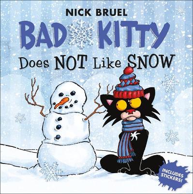 Book cover for Bad Kitty Does Not Like Snow