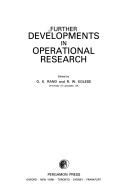 Book cover for Further Developments in Operational Research