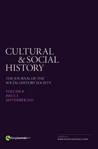 Cover of Cultural & Social History