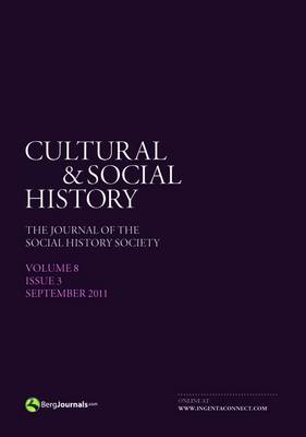 Book cover for Cultural & Social History