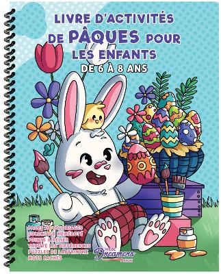 Book cover for Livre d'Activités de Pâques pour les enfants de 6 à 8 ans