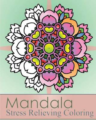 Book cover for Mandala Stress Relieving Coloring