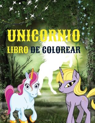 Book cover for Unicornio Libro de Colorear