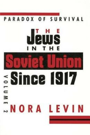 Cover of Jews in Soviet Union Vol 2 Pb