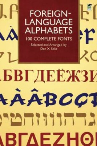 Cover of Foreign-Language Alphabets