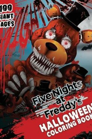 Cover of Five nights at Freddy's Halloween Coloring Book
