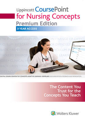 Cover of Lippincott Coursepoint for Nursing Concepts Premium
