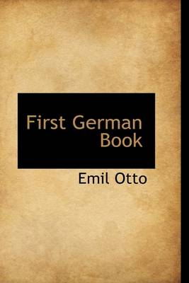 Book cover for First German Book