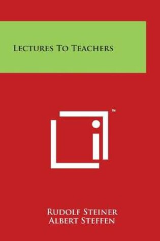 Cover of Lectures to Teachers