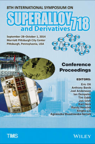 Cover of 8th International Symposium on Superalloy 718 and Derivatives