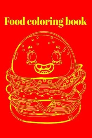 Cover of Food coloring book