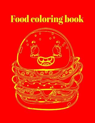 Book cover for Food coloring book