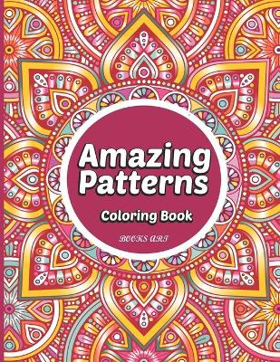 Book cover for Amazing Patterns Coloring Book