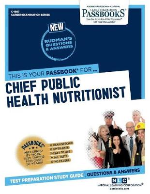 Book cover for Chief Public Health Nutritionist (C-1567)