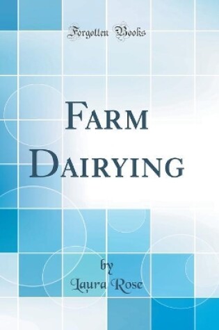 Cover of Farm Dairying (Classic Reprint)