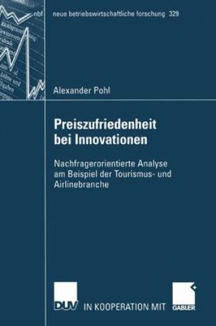 Cover of Preiszufriedenheit bei Innovationen