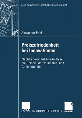 Book cover for Preiszufriedenheit bei Innovationen