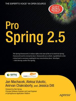 Book cover for Pro Spring 2.5