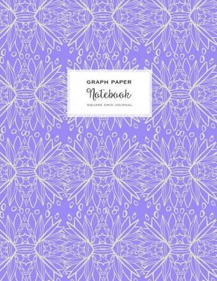 Book cover for Graph Paper Notebook - Square Grid Journal - Lavender Grey