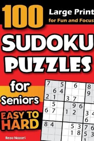 Cover of 100 Sudoku Puzzles for Seniors