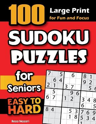 Book cover for 100 Sudoku Puzzles for Seniors