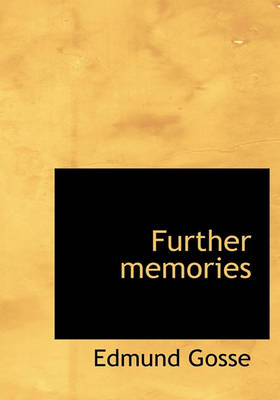 Book cover for Further Memories